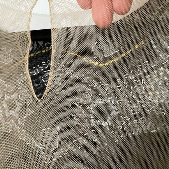 NWT Rare PATBO All Over Hand Beaded Sequins Fitted Dress EU 36 - Picture 14 of 15